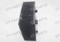 Auto Cutter Bristle Bristle 1.6" Poly - Square Foot - Black To GT7250 XLc7000 Z7 92911001