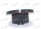 Black Cutter Parts Round Pulley Drive Pulley W/Flywheel S-93/7 61609000 For  Auto Cutter Machine